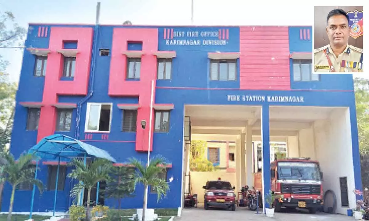 Karimnagar dist faces dire shortage of fire stations