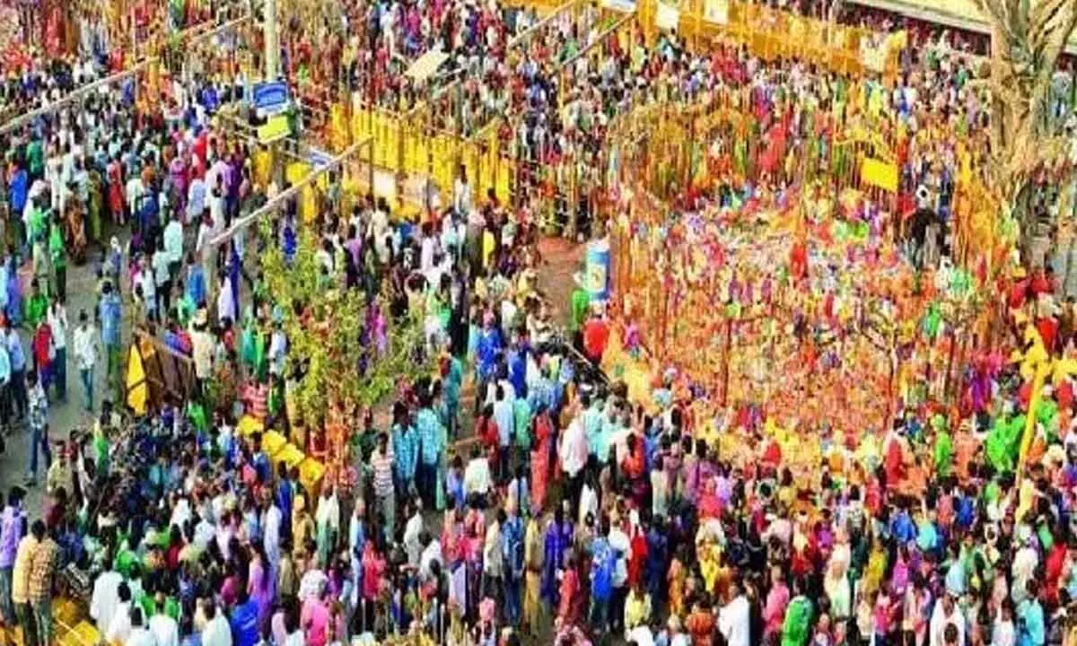 Medaram Tribal Fair Draws Record Devotees, deities will be taken back to forest abode