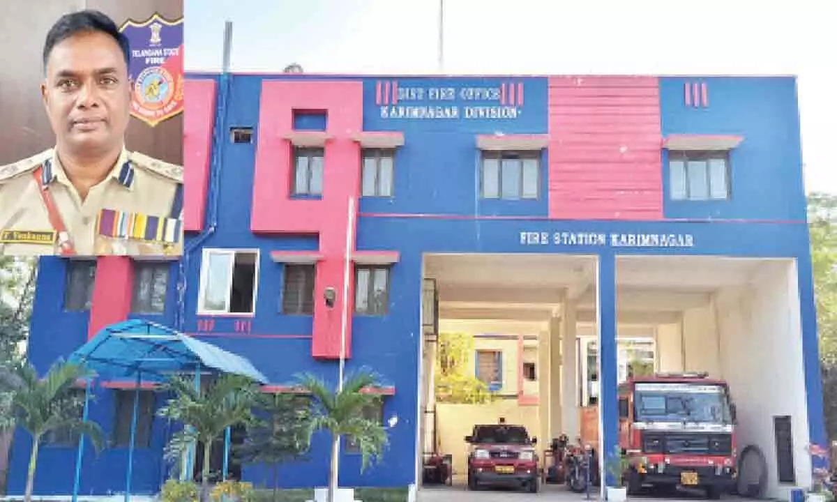 Karimnagar district faces dire shortage of fire stations