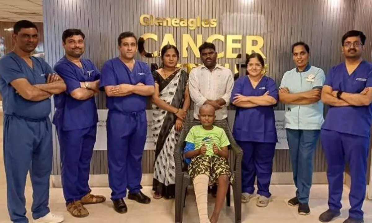 10-year-old boy beats bone cancer, walks again thanks to innovative surgery