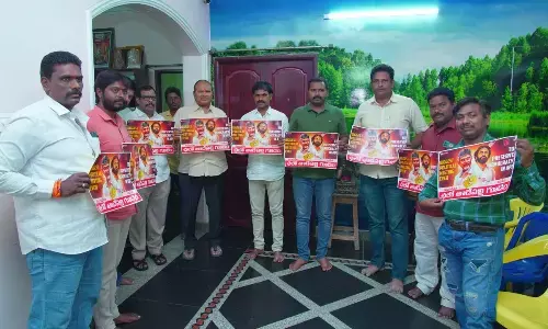 Kanna Lakshminarayana participate in massive rally in Nandigama