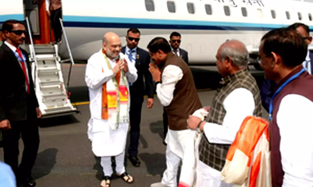 Amit Shah in MP to review BJPs LS election preparations