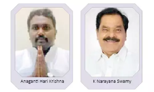 YSRCP mulls shifting Narayana Swamy from GD Nellore