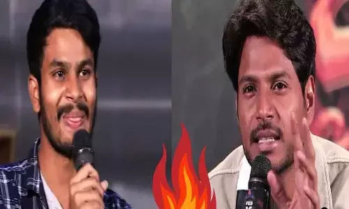Sundeep Kishan confronts a memer for inappropriate questions during press meet Sundeep Kishan confronts a memer for inappropriate questions during press meet