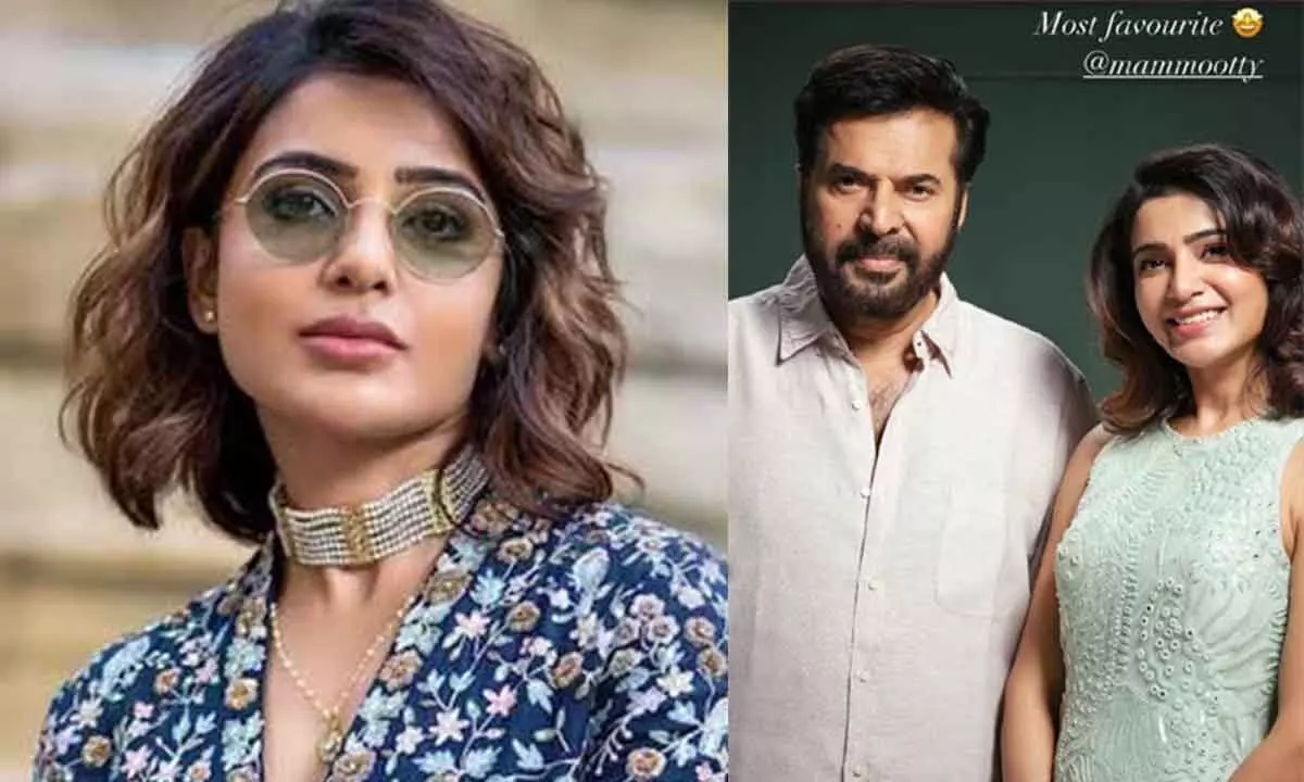 Samantha’s Instagram snapshot sparks collaboration buzz with Mammootty