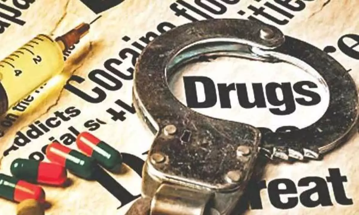 Cyberabad police busts drug racket