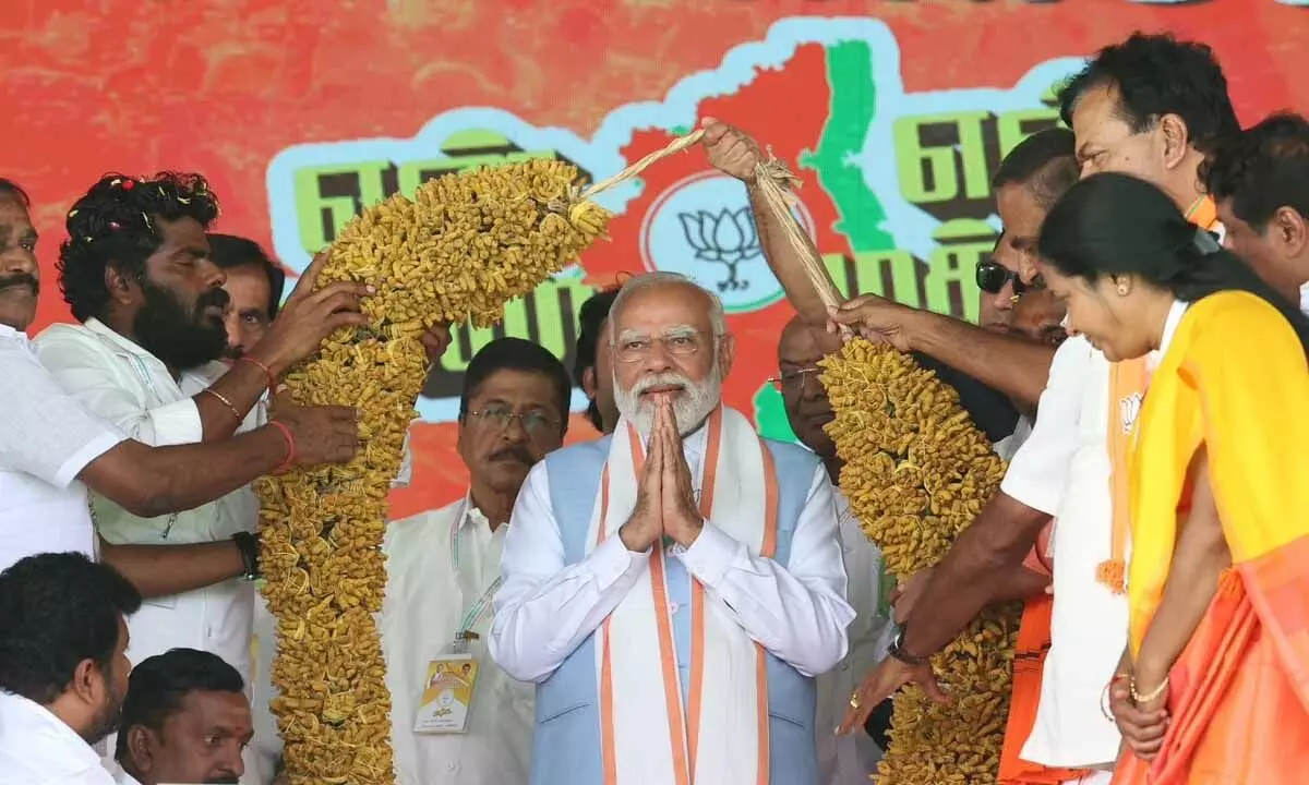 Prime Minister Narendra Modis Two-Day Developmental Tour Across Kerala, Tamil Nadu, And Maharashtra