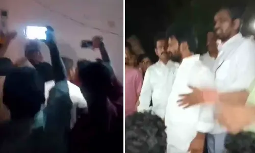 Nadendla Manohar face ire from public in West Godavari