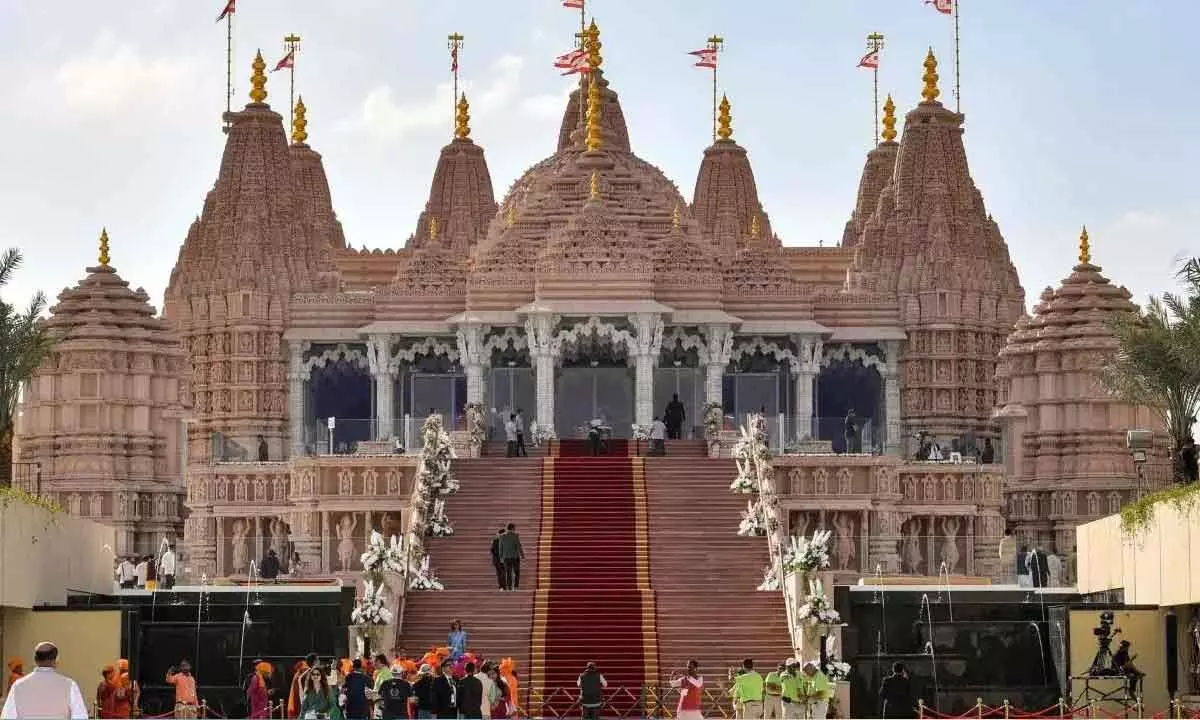 Abu Dhabis Hindu temple to open for public from March 1