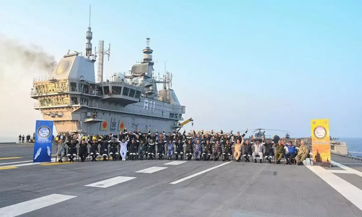 MILAN 2024 draws to a close with a grand ceremony onboard INS Vikrant