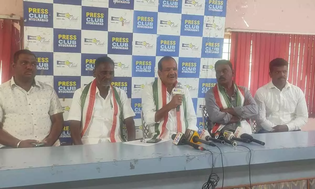 Congress leader Dakareddy Chandrasekhar Reddy seeks Malkajgiri MP ticket