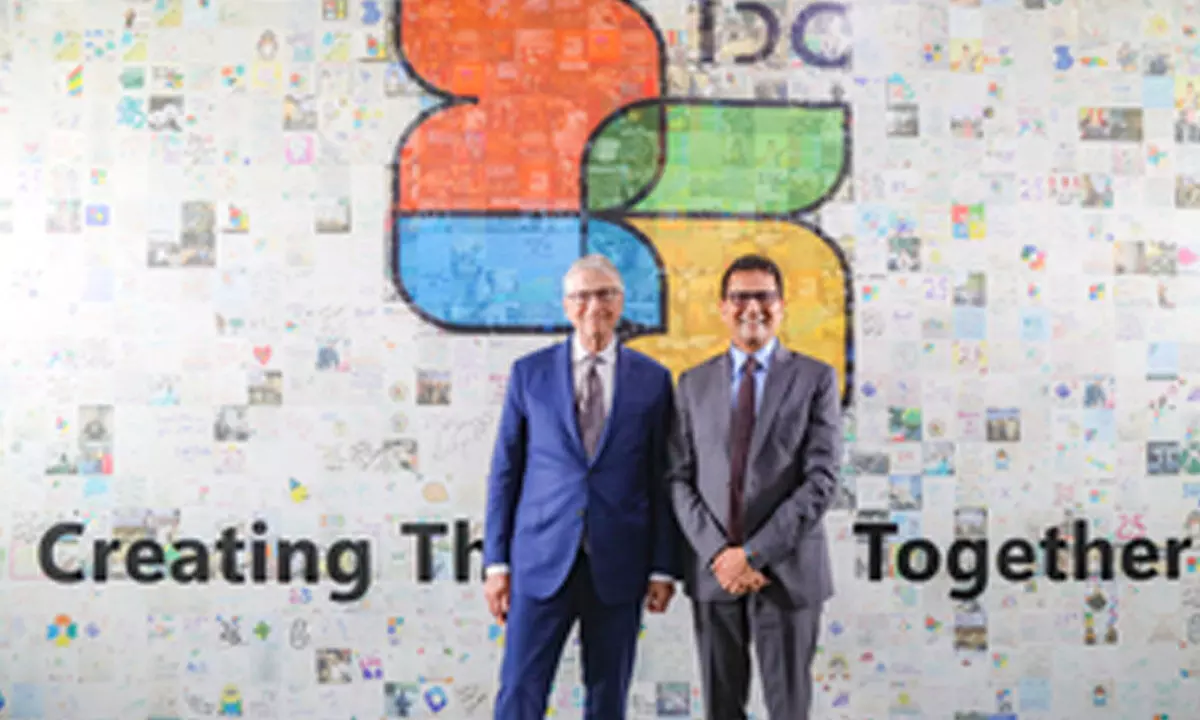 Bill Gates visits Microsoft India Development Centre
