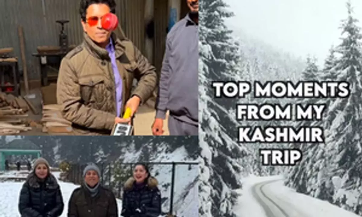 Sachin invites the world to come and experience Jammu & Kashmir