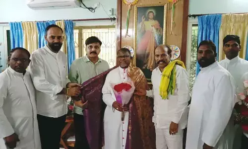 Bishop Jayarao Polimera, Head of the Roman Catholic emphasises youth should have talent