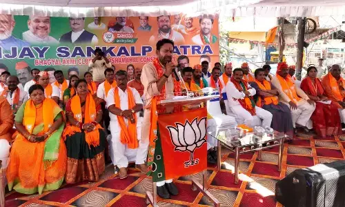 Time to defeat ‘anti-democratic, corrupt’ AIMIM: Kishan