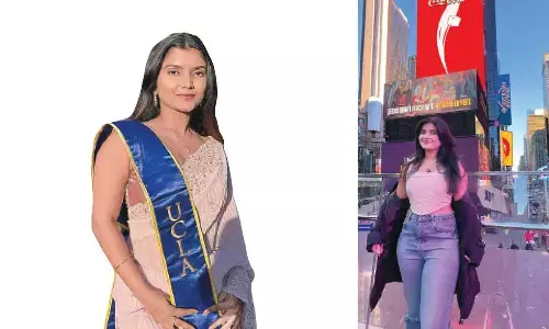 From Childhood Dreams to Times Square: Gayathri Pusuluri Lights Up the Big Apple