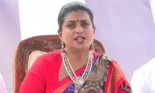 RK Roja takes jibe at Pawan Kalyan, flays for contesting in 24 seats only