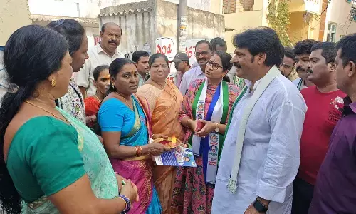 MVV Satyanarayana continues Padayatra for 52nd day