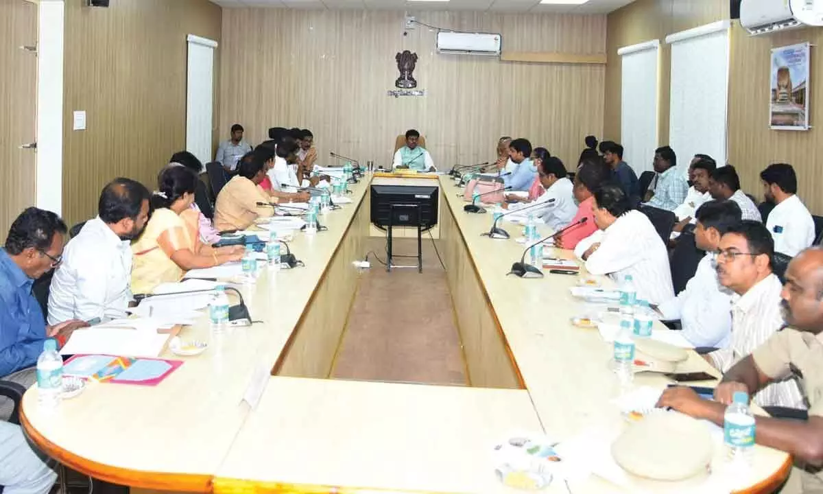 Sri Satya Sai district collector reviews on infrastructure needs in tribal areas
