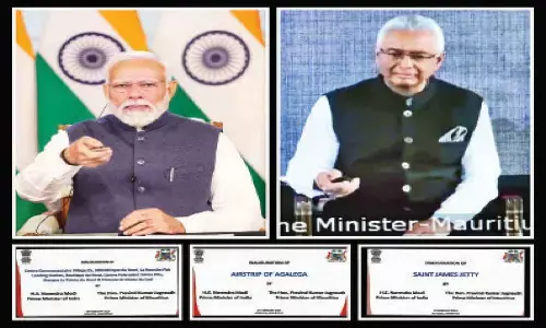 New Delhi: India, Mauritius natural partners in maritime