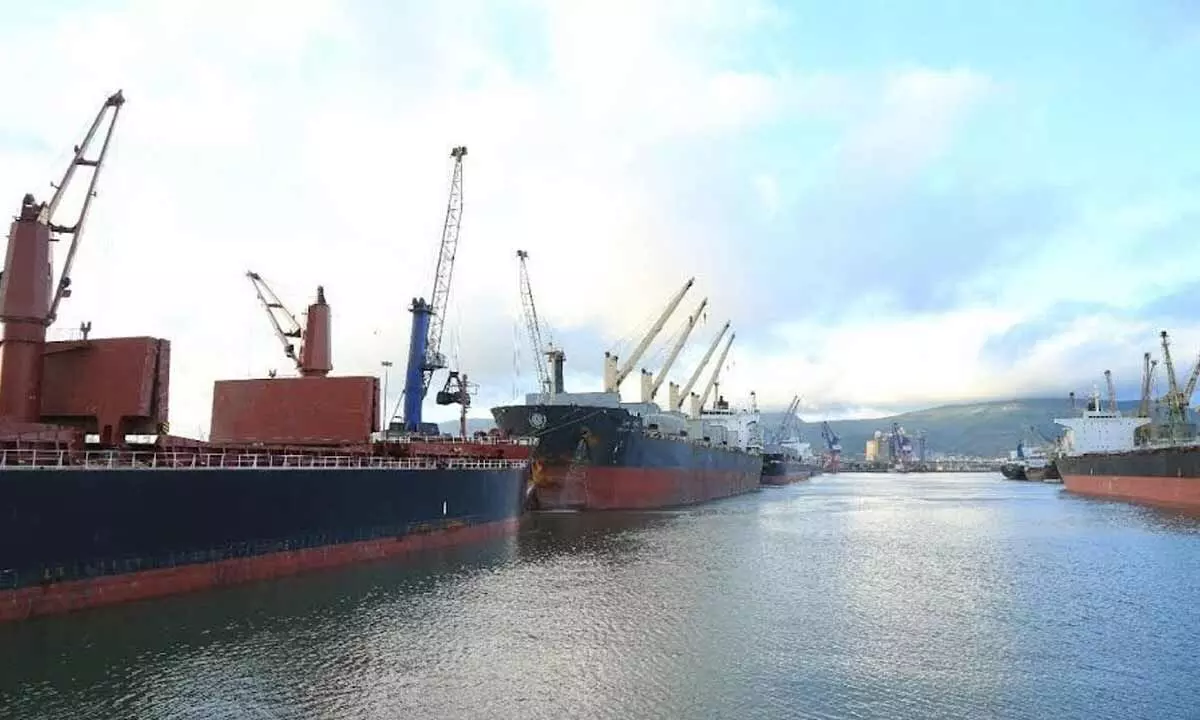 Visakhapatnam Port Authority handled the highest cargo volume