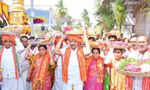 Srisailam: 11-day Maha Shivaratri Brahmotsavams commence at Dakshin Kashi