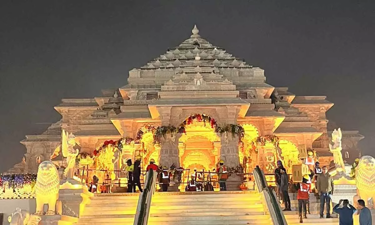 MP CM, ministers to pray at Ram Temple in Ayodhya on Monday
