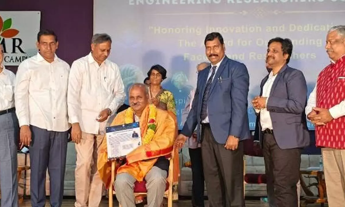 Bhimavaram: Lifetime Achievement Award for Dr Jagapati Raju