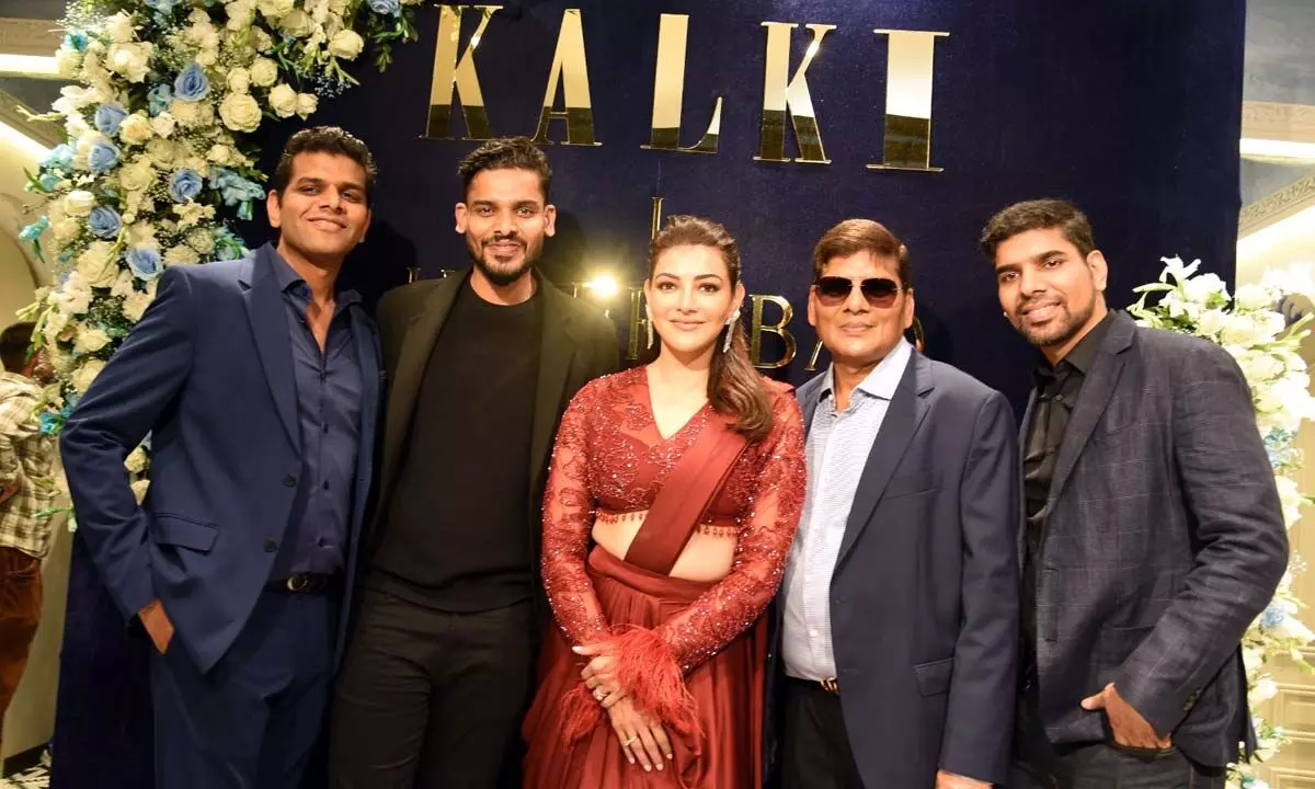 KALKI Fashion expands its presence by opening its first store in Hyderabad with celebrity Kajal Aggarwal
