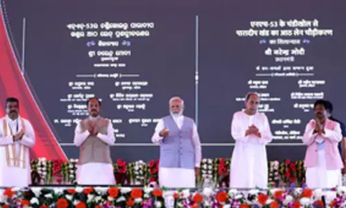 PM Modi highlights development in Odisha, refrains from attacking BJD govt