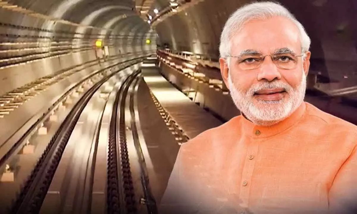 PM to unveil Indias 1st underwater metro today