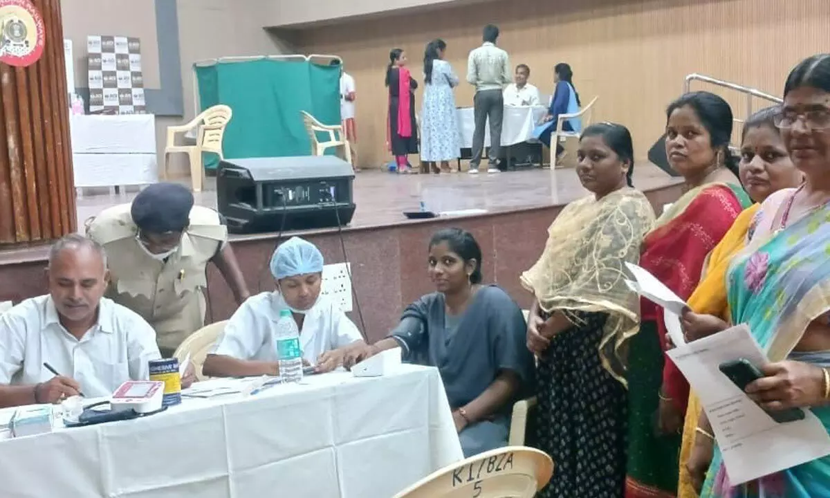 Health camp organised for women railway employees