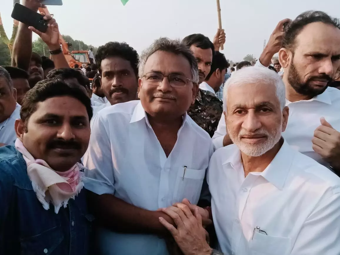 Vijayasai Reddy visits Nellore after being announced as in-charge