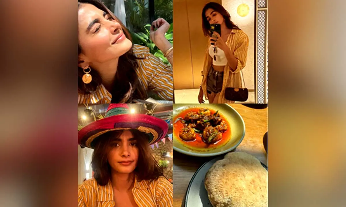 Pooja Hegde enjoys the now as she drops photos of her Goa vacation