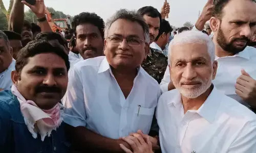 Vijayasai Reddy visits Nellore after being announced as in-charge