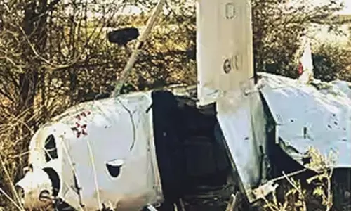 Training aircraft crashes at Guna airstrip in MP, woman pilot injured