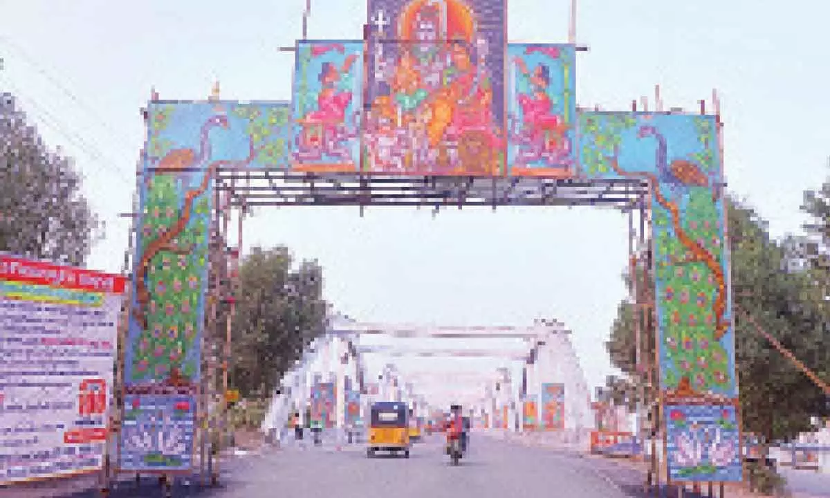 Sircilla: Rajanna Temple decked up for Maha Shivaratri celebrations