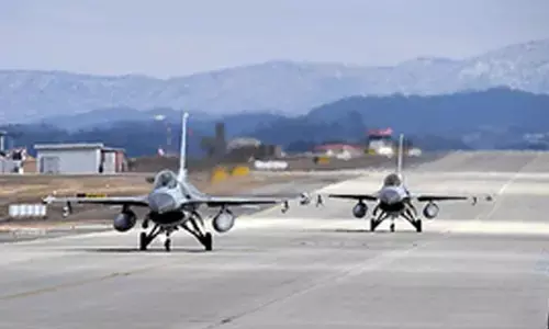 S.Korean Air Force stages live-fire drills against N.Korea cruise missile, artillery threats