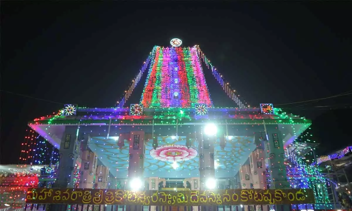 Temples decked up for Maha Sivaratri
