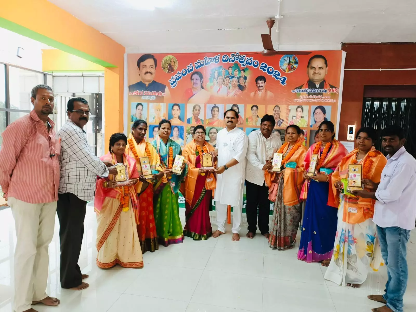 Gajuwaka BJP committee honours women