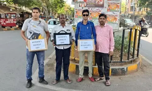 SIF Hyderabad members observe Womens Dignity Day