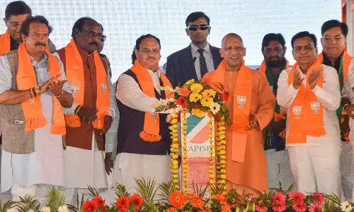 Agra: Congress, INDIA bloc’s priority is to protect families says  J P Nadda