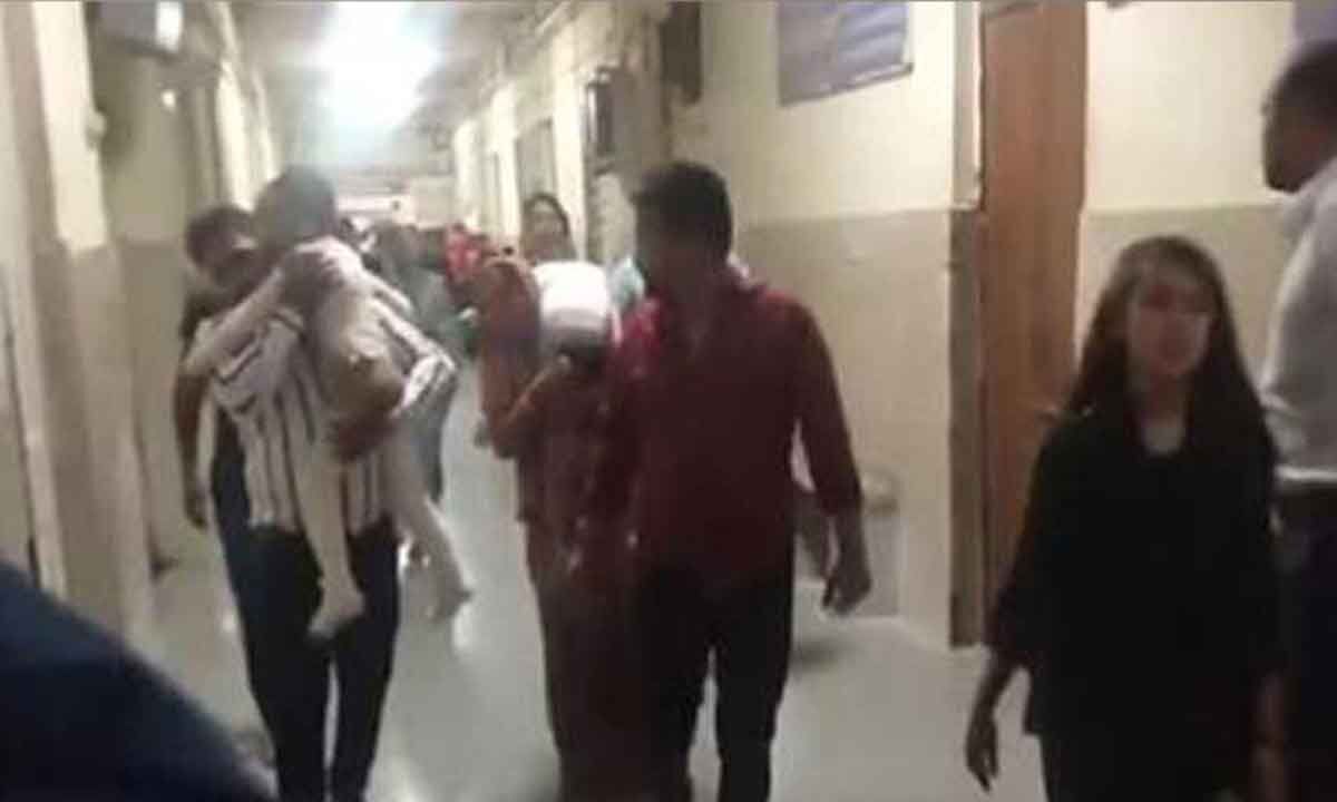 16 kids suffer electric burn injuries