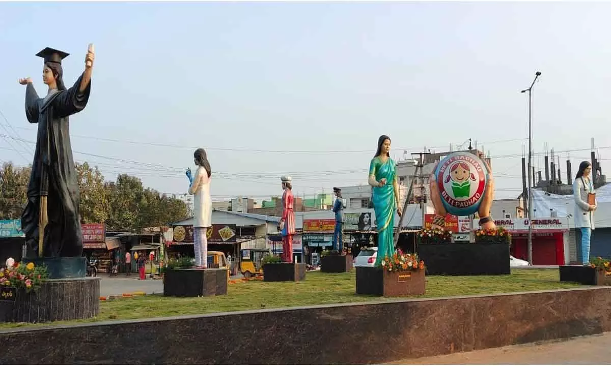 Tirupati: 8 statues of women achievers unveiled