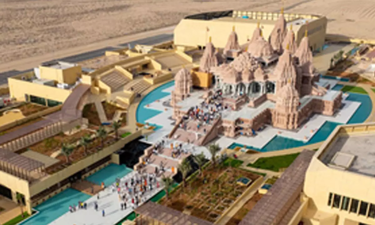 BAPS Hindu temple in Abu Dhabi celebrates its first Maha Shivratri festival
