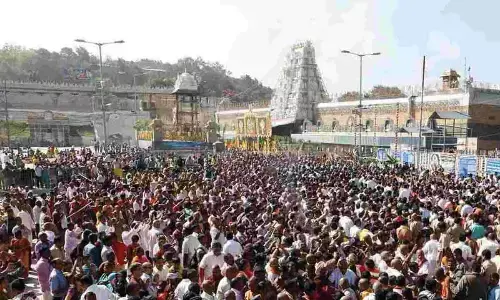 Devotee Rush continues at Tirumala Temple, to take 18 hours for darshans