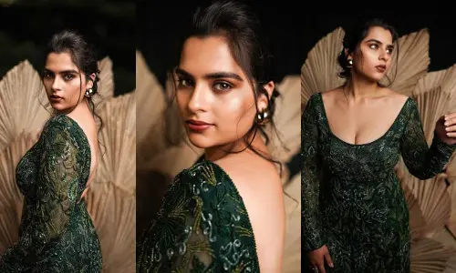 Kavya Kalyan Ram grabs attention with a glamorous transformation