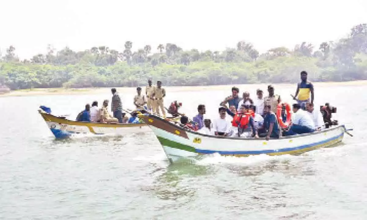 Tirupati: Pulicat sea mouth opening will spur tourism development says Collector G Lakshmisha