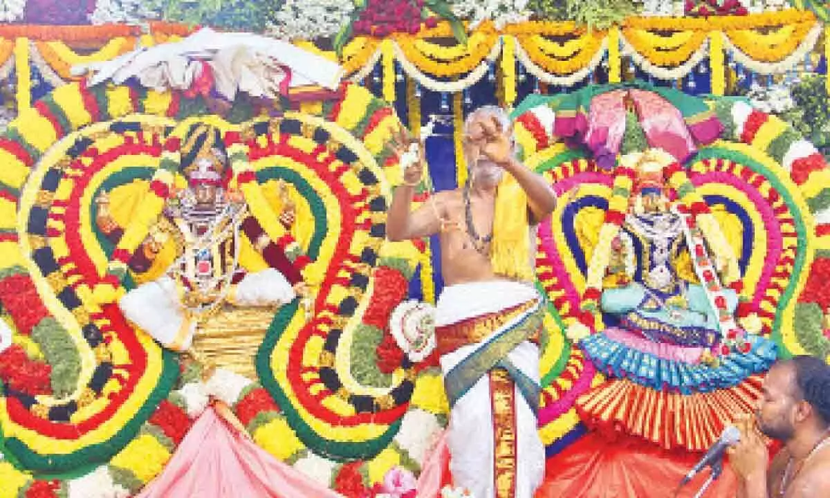 Tirupati: Siva Parvati Kalyanam held