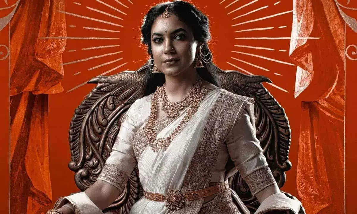 Ritu Varma’s regal avatar unveiled from Sree Vishnu’s ‘Swag’